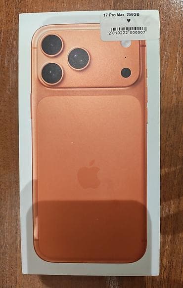 IPhone 17 Pro Max, 256 GB, Narıncı, Face ID lalafo.az -da IPhone 17 Pro Max, 256 GB, Narıncı, Face ID