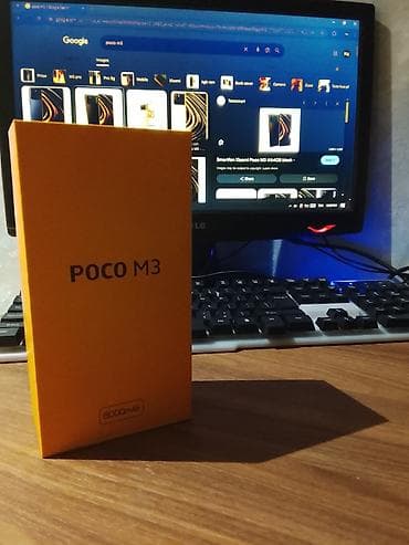 xiaomi 4x ekran: Poco M3, 64 GB, rəng - Qara, Barmaq izi — 2