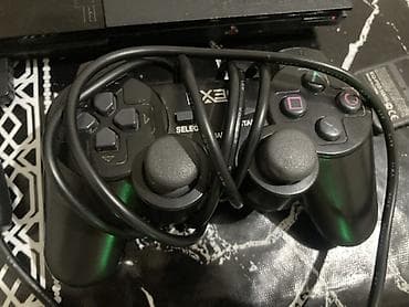 p4 disk: Playstation 2 Slim Yanında 1 Pult+ Pes Serisi fifa ve elave oyunlar — 5