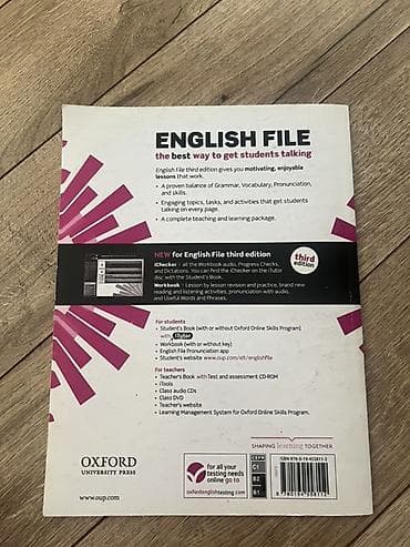 İş dəftərləri: Məhsul: English File – Intermediate Plus Workbook with Key (Third — 2