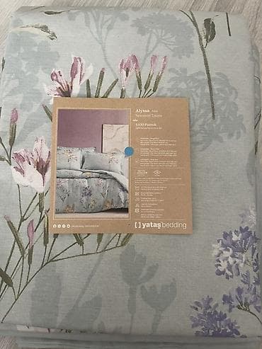 canavar dərisi: Yataş Bedding – Alyssa Mint Nəvərəsim Dəsti - Material: 100% pambıq - — 1