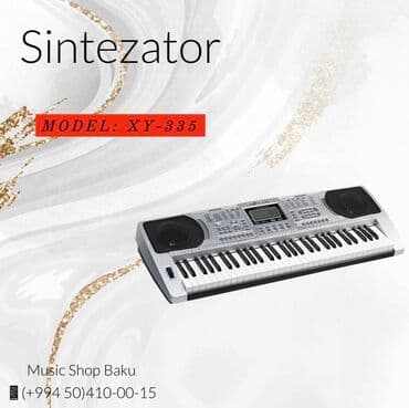 sintezator korg qiymetleri: Xinyun Sintezator Model: XY-335 •Klaviş: 61 •Tembrlər: 128 •Ritmlər — 1