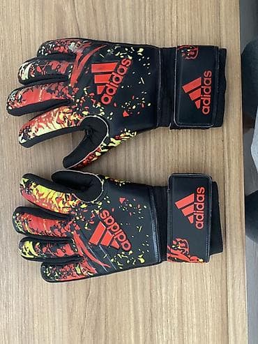 футбол: Adidas qapıçı əlcəkləri - Model: Adidas qapıçı əlcəkləri, alov — 1