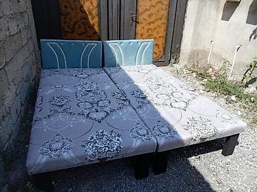 Təzə çarpayılar. 1 nəfərlik çarpayılar 60 manat. 2 nəfərlik taxt 110 — 3