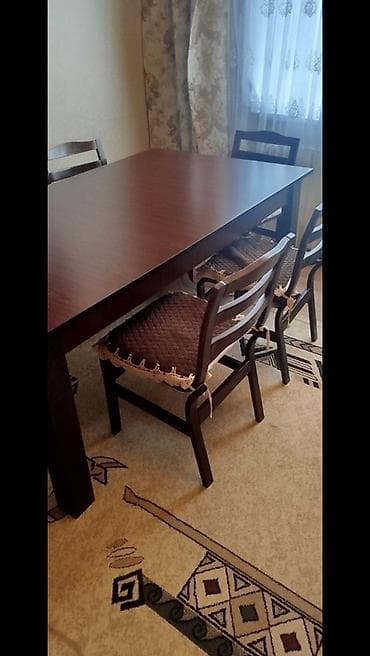 Столы: Для кухни, Нераскладной, Прямоугольный стол — 2