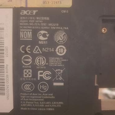 acer n15w4: Acer Aspire 4920 seriyası noutbuk ekran modulu - Model: Acer Aspire — 1