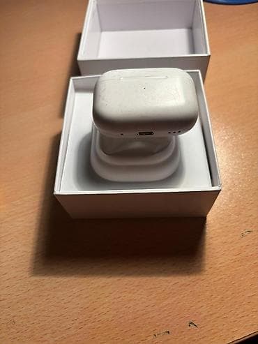 mini soba qiymetleri: İşlənmiş Simsiz (Bluetooth) Qulaqcıqlar, Apple, rəng - Ağ — 3
