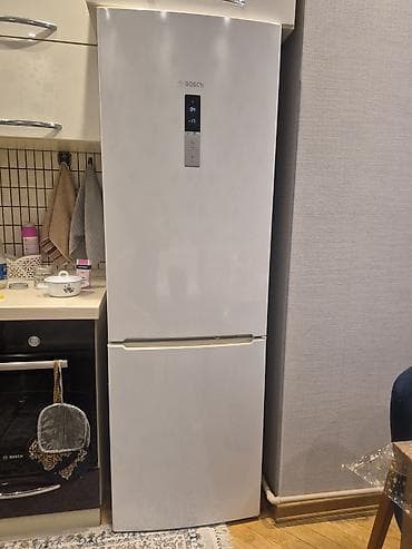 İşlənmiş 2 qapılı Bosch Soyuducu Satılır, rəng - Ağ