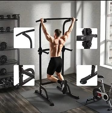 Ovçuluq və balıqçılıq: Çoxfunksiyalı turnik və dip stansiyası - Ev və zal üçün universal güc — 1