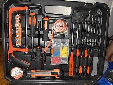 Ручные механические инструменты: Набор с дрелью, Дрель-шуруповерт — 3