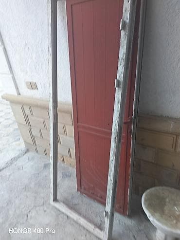 PVC qapı karkası və dəstəkləri - Material: PVC/profil - Komplekt