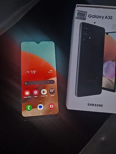 samsun a 55: Samsung Galaxy A32, rəng - Qara, İki sim kartlı — 3