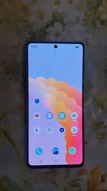 Samsung Galaxy A73 5G, 128 GB, rəng - Boz, Barmaq izi