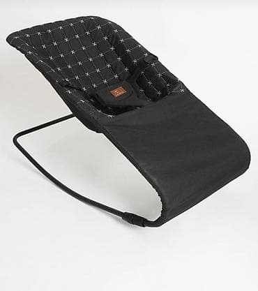 Uşaq yelləncək kreslosu – minimalistik və yığcam dizayn - Rəng: qara