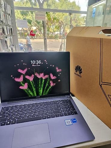 Huawei: Prosessor: Intel Core i5-12450H 🔹 Ekran: 16 düym 🔹 RAM: 8 GB 🔹 Yaddaş — 1