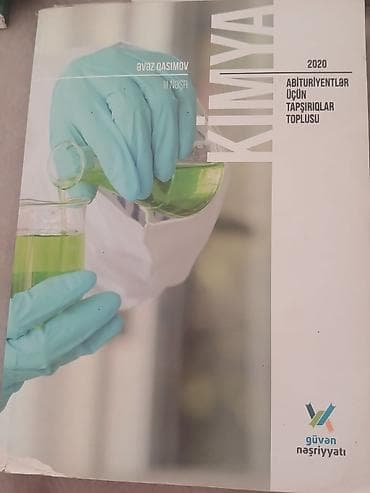 Məhsul: “Kimya – Abituriyentlər üçün tapşırıqlar toplusu” Müəllif
