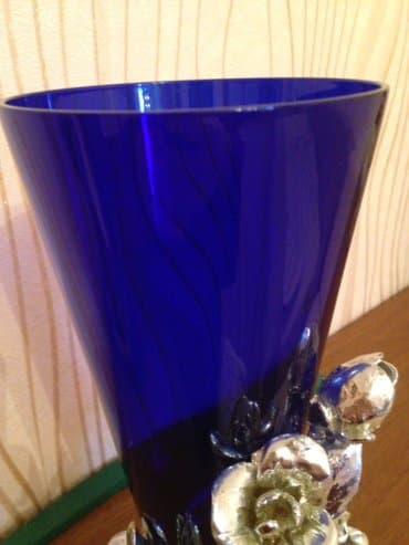 şüşə gülü: Güldan şüşe ve keramika ölcü 31x10 sm,tezedir, real alıcıya endirim — 3