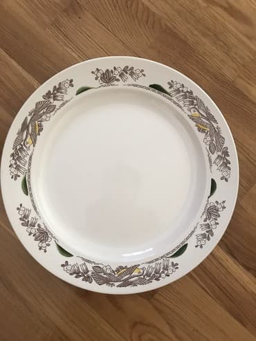 Boşqablar, 2 ədədli dəst, rəng - Ağ, SSRİ