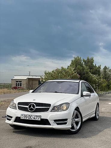 Avtomobil satışı: Mercedes-Benz C250 sedan - Kuzov: ağ rəng, 4 qapı, aerodinamik — 10