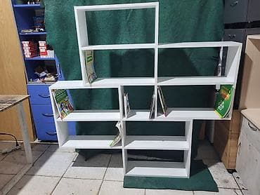 divar rəfi: Yeni, Kitab rəfi, Düz — 8