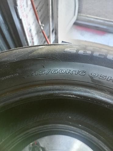 16 disklər: 215/60 R16 şinlər Heç bir prablemi yoxdur 2ed qiymet birne aydı - — 2