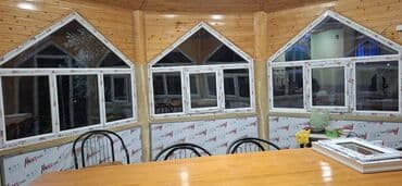 plastik pəncərə setka: Yeni İkiqat şüşə paketi Plastik pəncərə, Еni: 2 sm, Uzunluğu: 5 sm, Ödənişli quraşdırma — 32