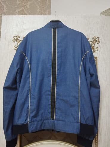 детская джинсовая рубашка: Cins kurtka 48 razmer — 5