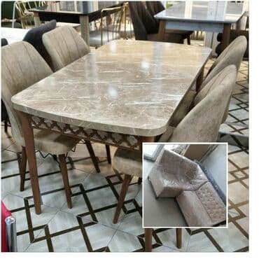 quxna stulu: 🇹🇷Türk istehsalı Möhtəşəm ✨✨ Kuxna üçün stol stul dəsti 2 stul 1 — 3