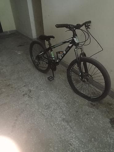 velosiped kreditle satis: Dağ velosipedi – 26” təkərlər, qabaq amortizatorlu çəngəl, disk — 1