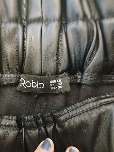 deri şalvar modelleri: Şalvar, M, rəng - Qara — 3