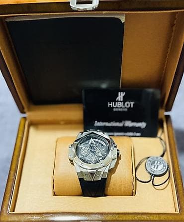 renos saat: Qol saatı, Hublot, rəng - Qara — 3