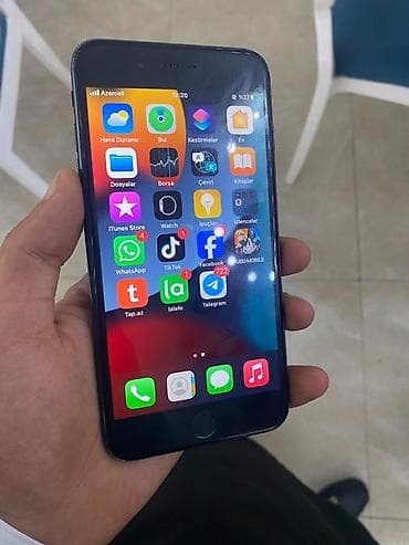 et xali ucun derman: IPhone 7 Plus, 32 GB, Jet Black, Barmaq izi — 1