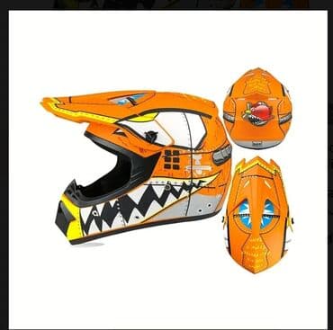 Lincoln: Motokros və yolsuzluq motosikletləri üçün nəzərdə tutulmuş bu dəbilqə — 1