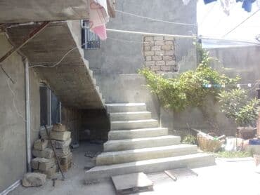 ikinci əl seyf qapi: Betondan pillekenler. Baslanqic ve son pillelere lazerle kod verib — 21