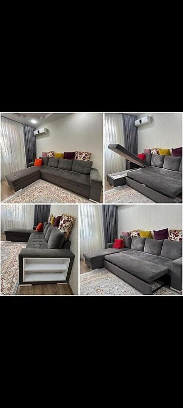 Künc divan, İşlənmiş, Açılan, Bazalı, Çatdırılma yoxdur