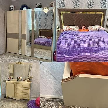 isqaf: İkinəfərlik çarpayı, Termo, Dolab, 2 tumba, İşlənmiş — 1