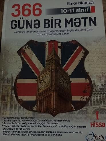 Məhsul: “366 Günə Bir Mətn” – İngilis dili üzrə oxu və dinləmə test