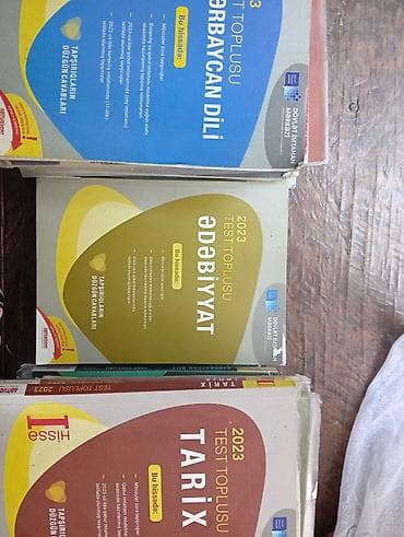 İdman və hobbi: Məhsul: DİM “Abituriyent” seriyası üzrə test topluları və sınaq — 5