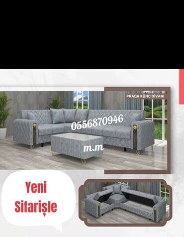 mətbəx ucun divan: Künc divan, Yeni, Açılan, Bazalı, Parça, Şəhərdaxili pulsuz çatdırılma — 12