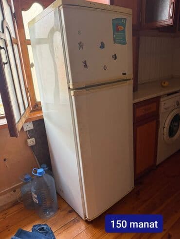 Mikrodalğalı sobalar: Ikili kameralı soyuducu - Yuxarıda dondurucu, aşağıda soyuducu bölmə — 1