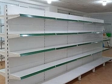 ucuz perde: Mağaza/grocery üçün orta gondola rəf sistemi - Modul konstruksiya — 1