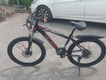 velosiped quba: STELSPORT çöl velosipedi - Gediş növü: dağ/şəhər - Rəng: qara-qırmızı — 3
