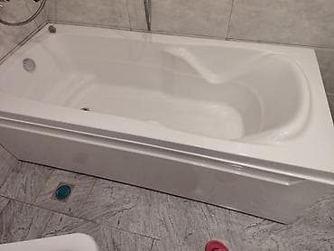 Akrilik vanna – klassik düzbucaqlı model - Material: yüksək