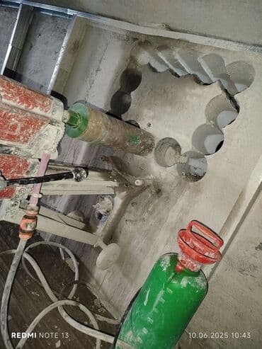 ремонт душевых кабин: Beton kesme, beton deşmə — 4