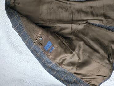 kişi ucun klassik qara kostyum: Kişi üçün klasik blezer – CONCRETE by ZEROLLE - Parça: İtaliya — 2