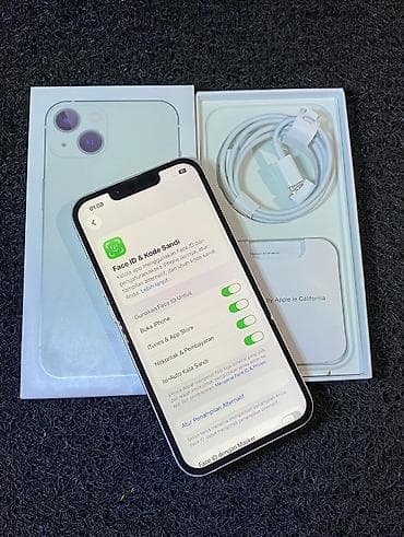 Elektronika: IPhone 13, 128 GB, Ağ, Hissə-hissə ödəniş, Simsiz şarj, Face ID — 5