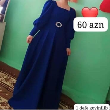 Məhsul: Zərif axşam/toy donu Özəl tikilib M razmer 1 dəfə geyinilib