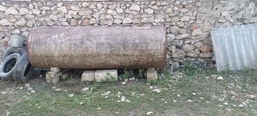 купить пластиковый бак для воды: Metal silindrik çən - Material: qalın divarlı metaldan hazırlanmış — 1