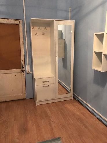 şıfoner: Yeni, 1 qapı, Güzgülü, Ağ, Digər material, Açılan, Düz dolab — 1