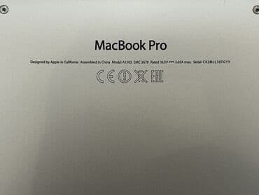 ош кыз керек: MacBook Pro Ideal vəziyyətdədir, təcili pula ehtiyyac olduğu üçün bu — 6